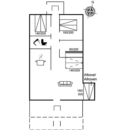 Justina - 200m From The Sea By Interhome * Frorup